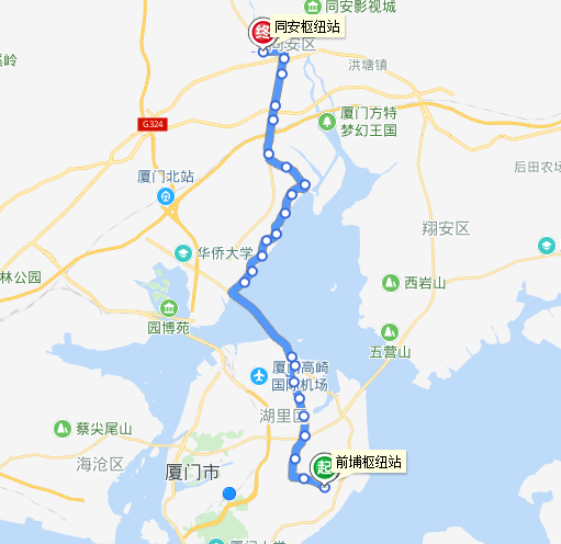 廈門brt路線廈門brt快5路線