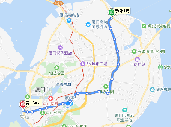 廈門brt路線廈門brt快8路線